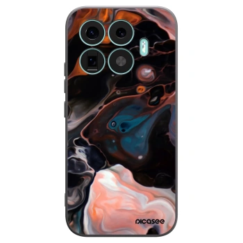 Picasee Xiaomi 17T Hülle - Schwarzes Silikon - Cream
