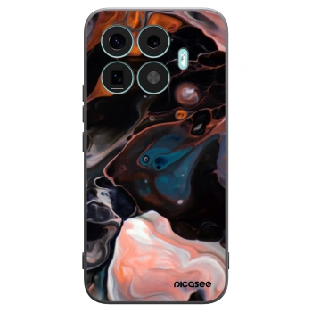 Picasee Xiaomi 17T Pro Hülle - Schwarzes Silikon - Cream