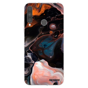Picasee Huawei P40 Lite E Hülle - Transparentes Silikon - Cream