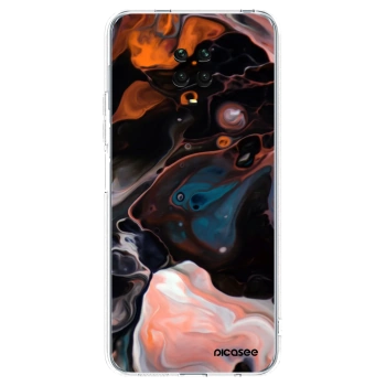 Picasee Xiaomi Redmi Note 9 Pro Hülle - Transparentes Silikon - Cream