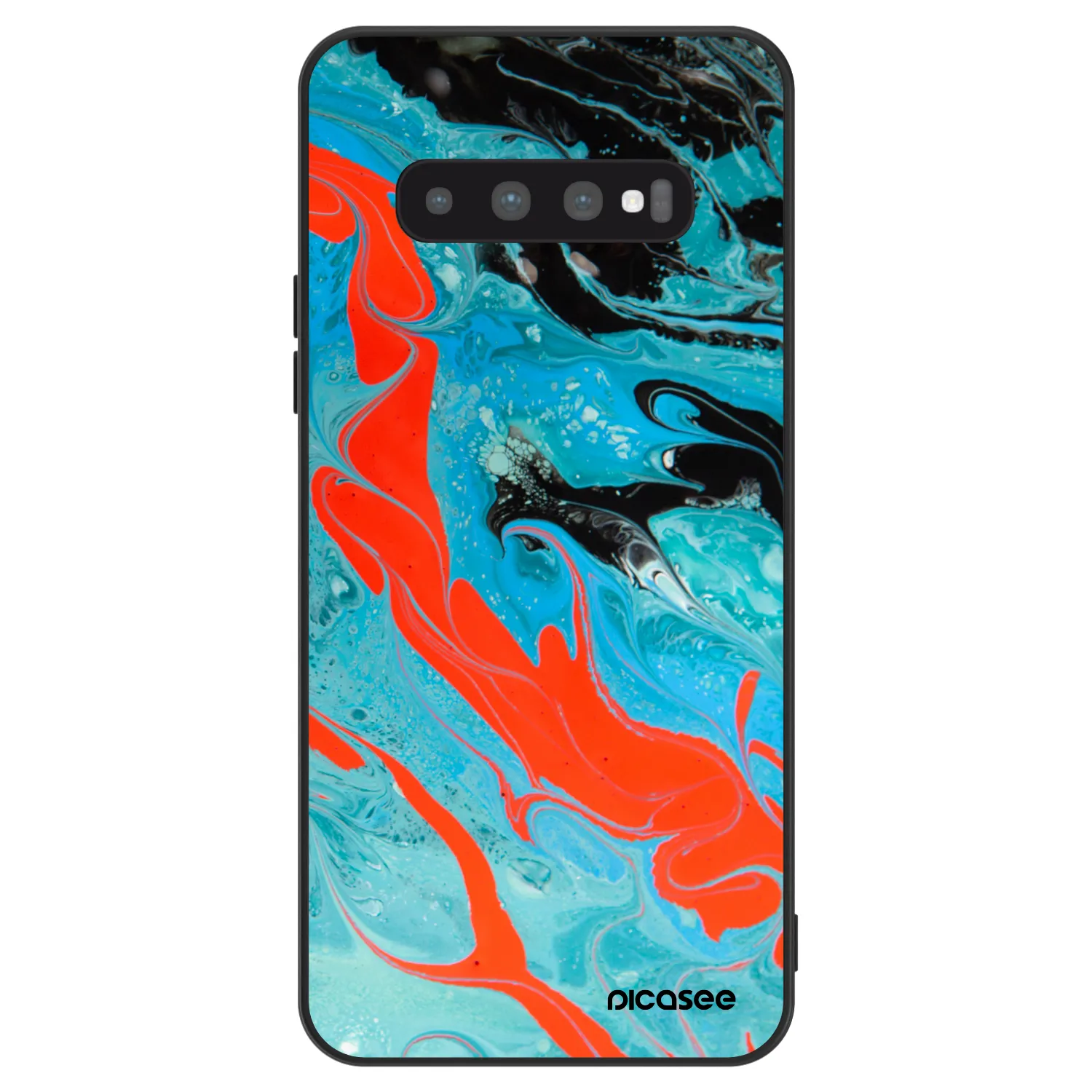Picasee ULTIMATE CASE für Samsung Galaxy S10 G973 - Blue Magma