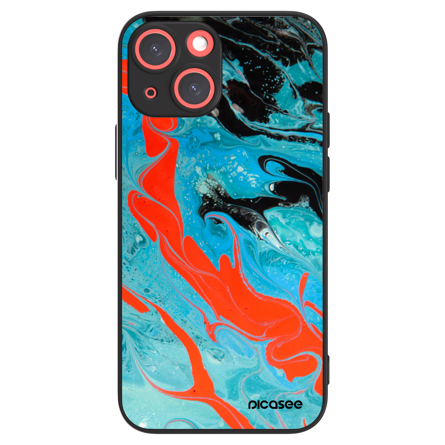 Picasee ULTIMATE CASE für Apple iPhone 13 mini - Blue Magma