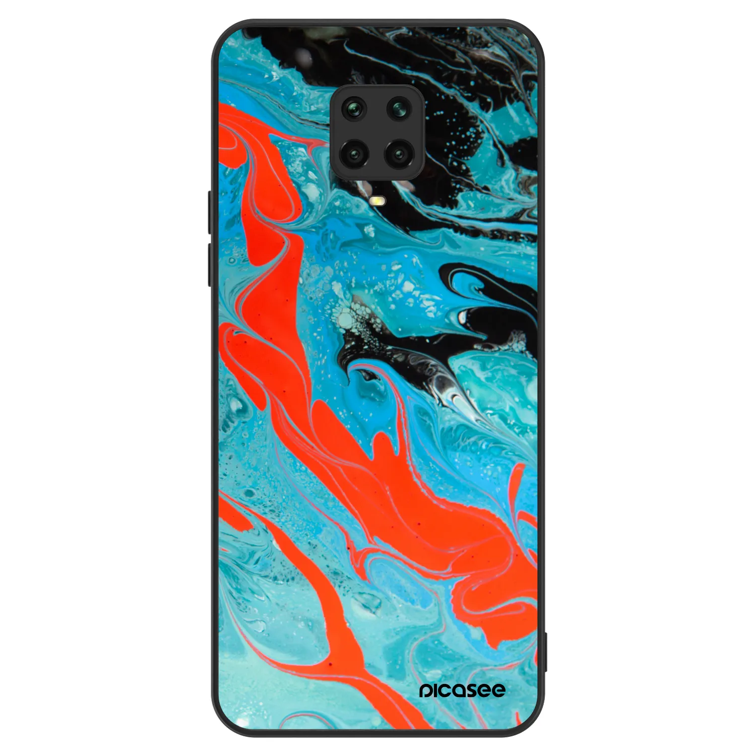 Picasee ULTIMATE CASE für Xiaomi Redmi Note 9S - Blue Magma