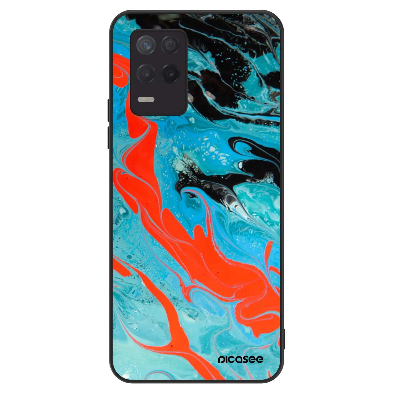 Picasee ULTIMATE CASE für Realme 8 5G - Blue Magma