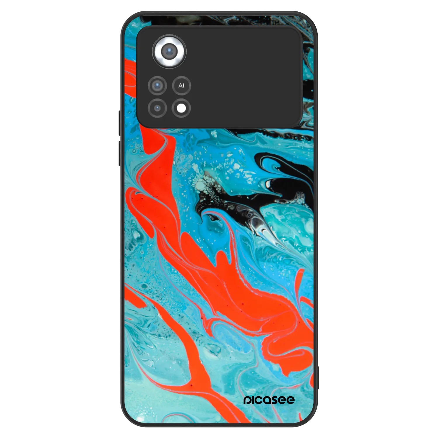Picasee ULTIMATE CASE für Xiaomi Poco X4 Pro 5G - Blue Magma