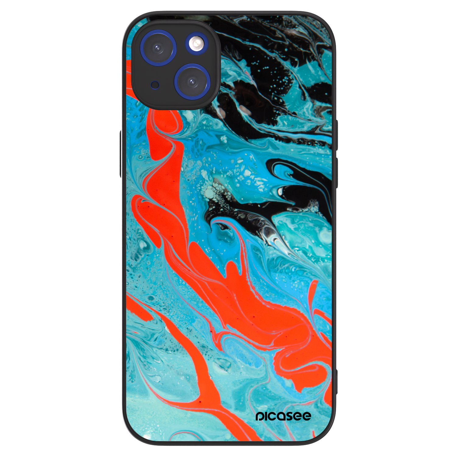 Picasee ULTIMATE CASE für Apple iPhone 14 Plus - Blue Magma