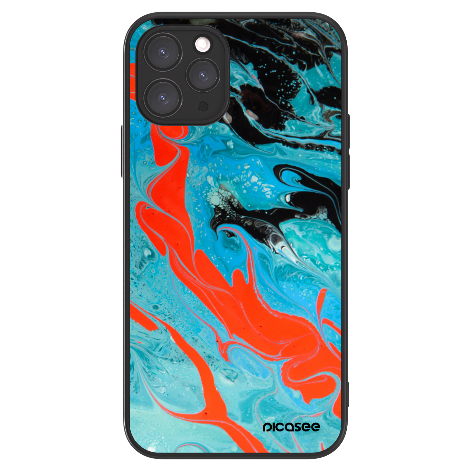 Picasee ULTIMATE CASE MagSafe für Apple iPhone 11 Pro - Blue Magma
