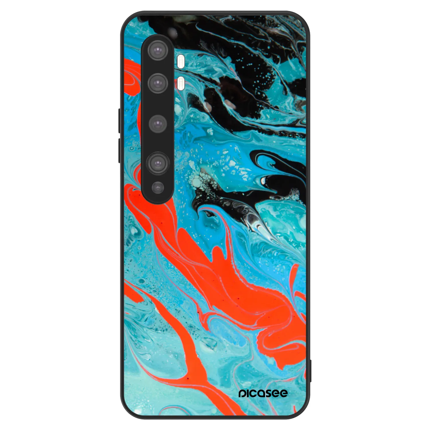 Picasee ULTIMATE CASE für Xiaomi Mi Note 10 (Pro) - Blue Magma