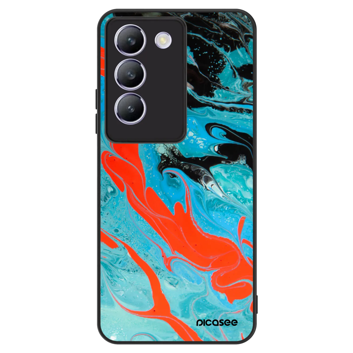 Picasee ULTIMATE CASE für Vivo V40 SE 5G - Blue Magma