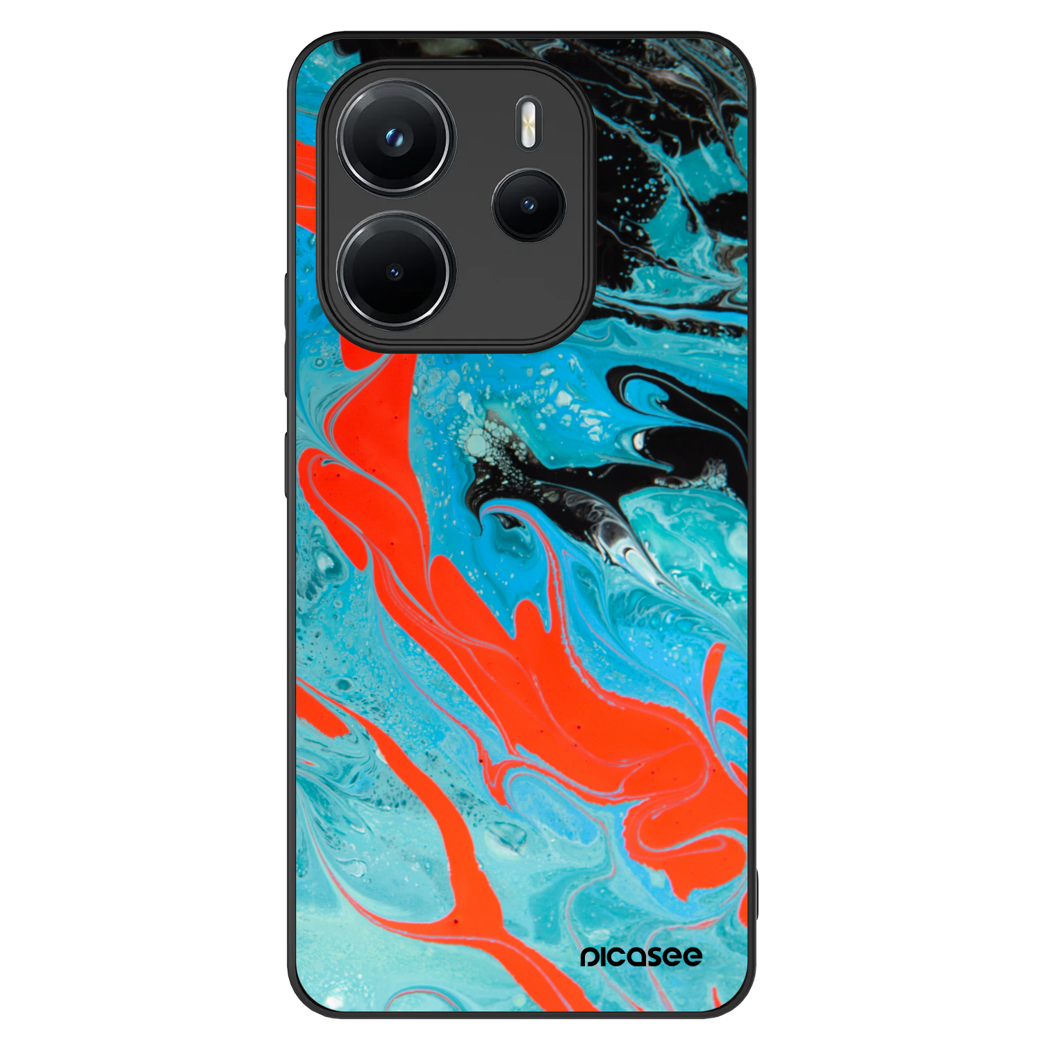 Picasee ULTIMATE CASE für Xiaomi Redmi Note 14 4G - Blue Magma