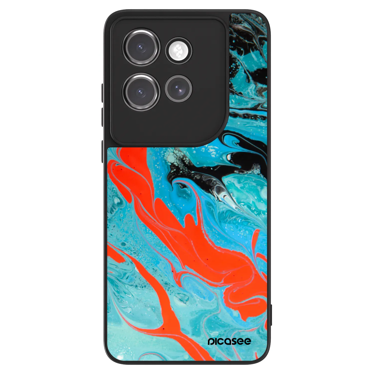 Picasee ULTIMATE CASE für Motorola Edge 50 Neo - Blue Magma