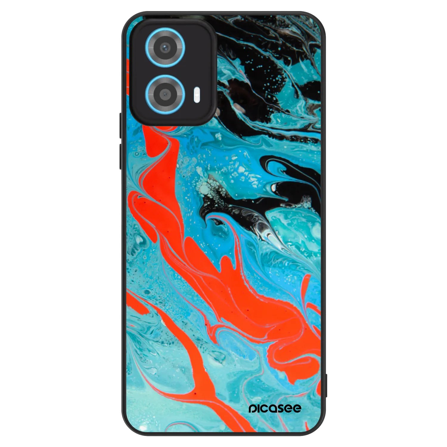 Picasee ULTIMATE CASE für Motorola Moto G34 5G - Blue Magma