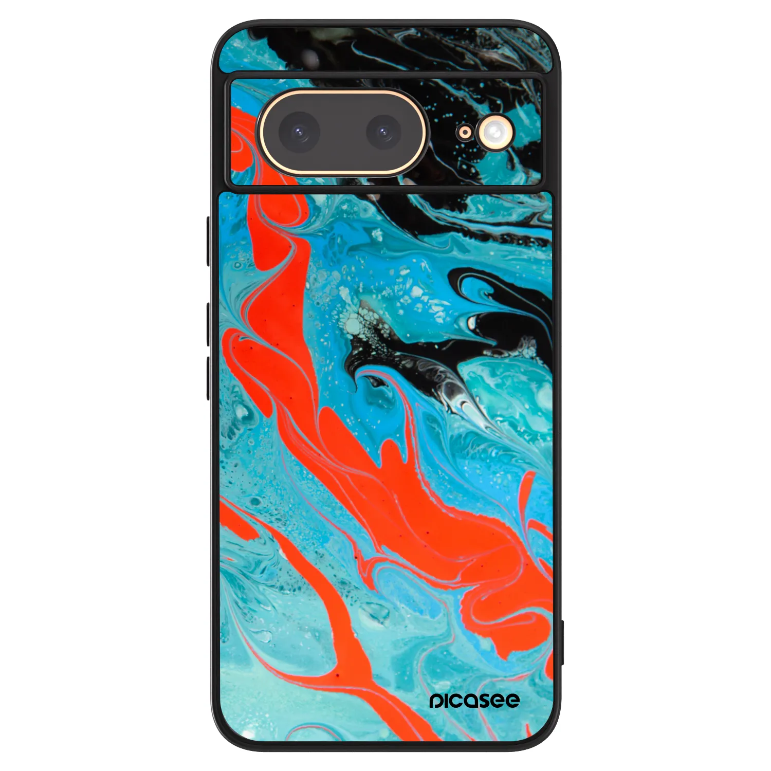 Picasee ULTIMATE CASE für Google Pixel 8 - Blue Magma