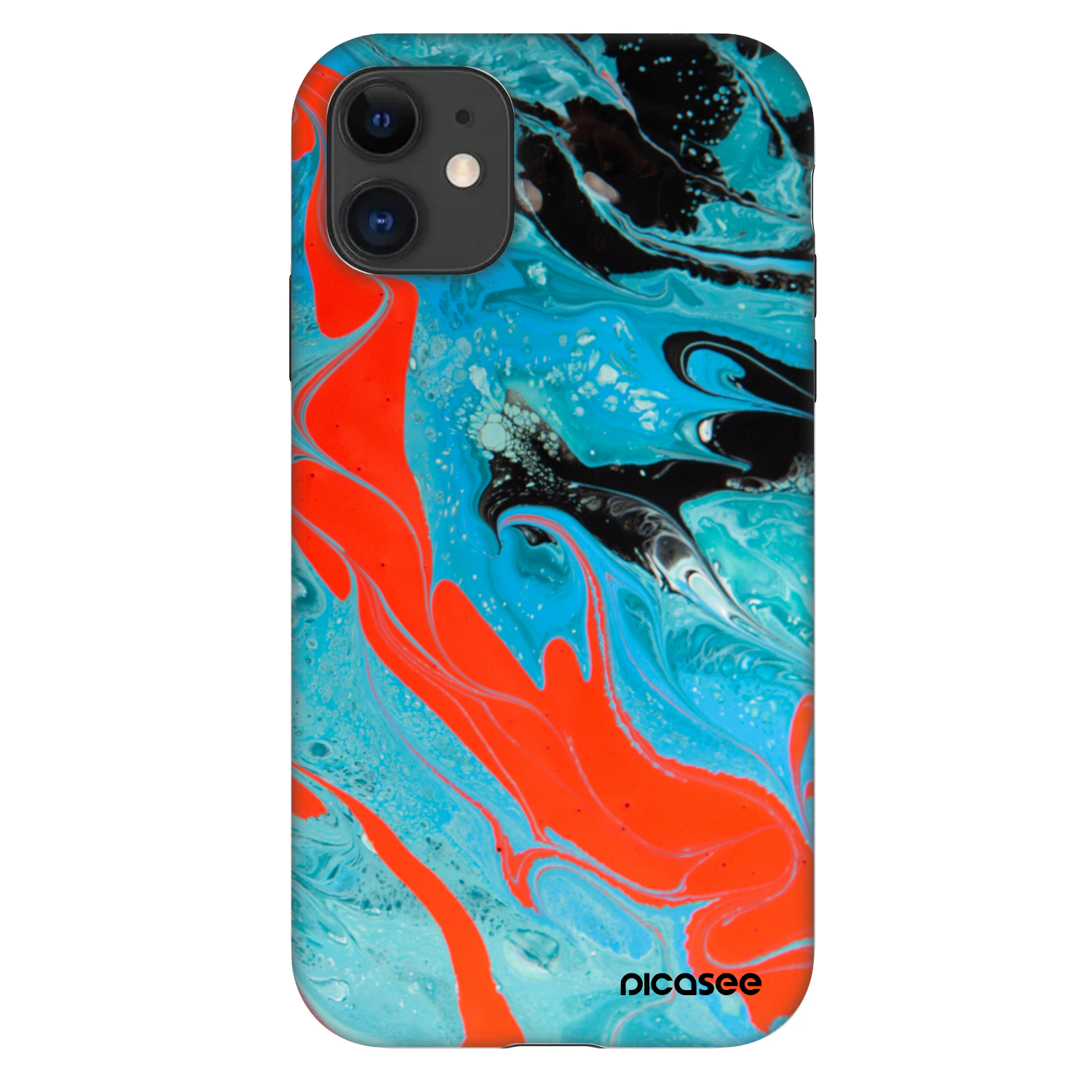 Picasee Fashion Case für Apple iPhone 11 - Blue Magma