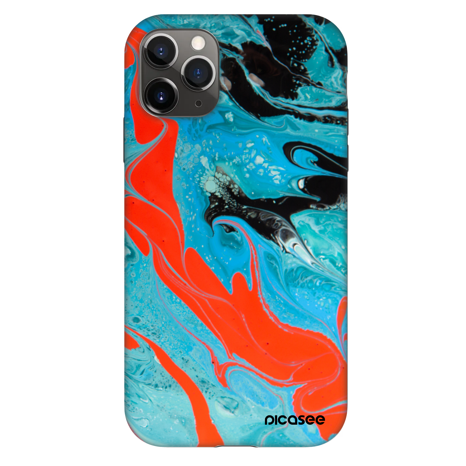 Picasee Fashion Case für Apple iPhone 11 Pro - Blue Magma