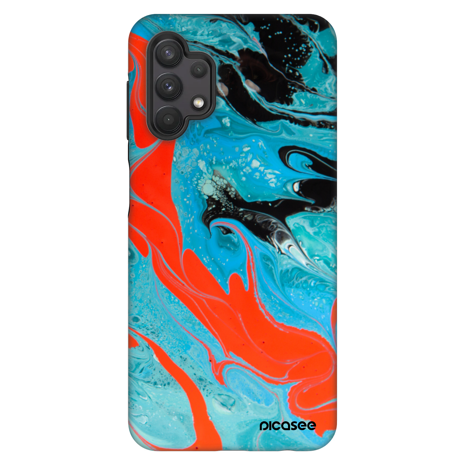 Picasee Fashion Case für Samsung Galaxy A32 5G A326B - Blue Magma