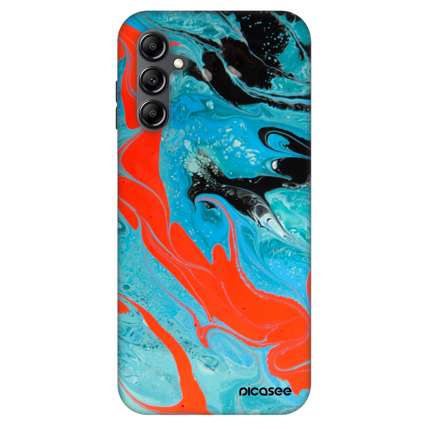 Picasee Fashion Case für Samsung Galaxy A14 5G A146P - Blue Magma