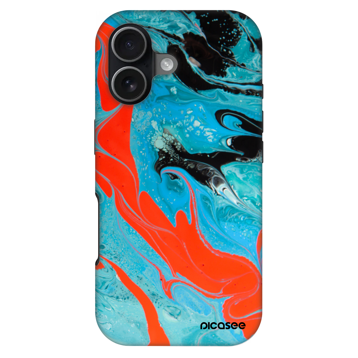 Picasee Fashion Case MagSafe für Apple iPhone 17 - Blue Magma