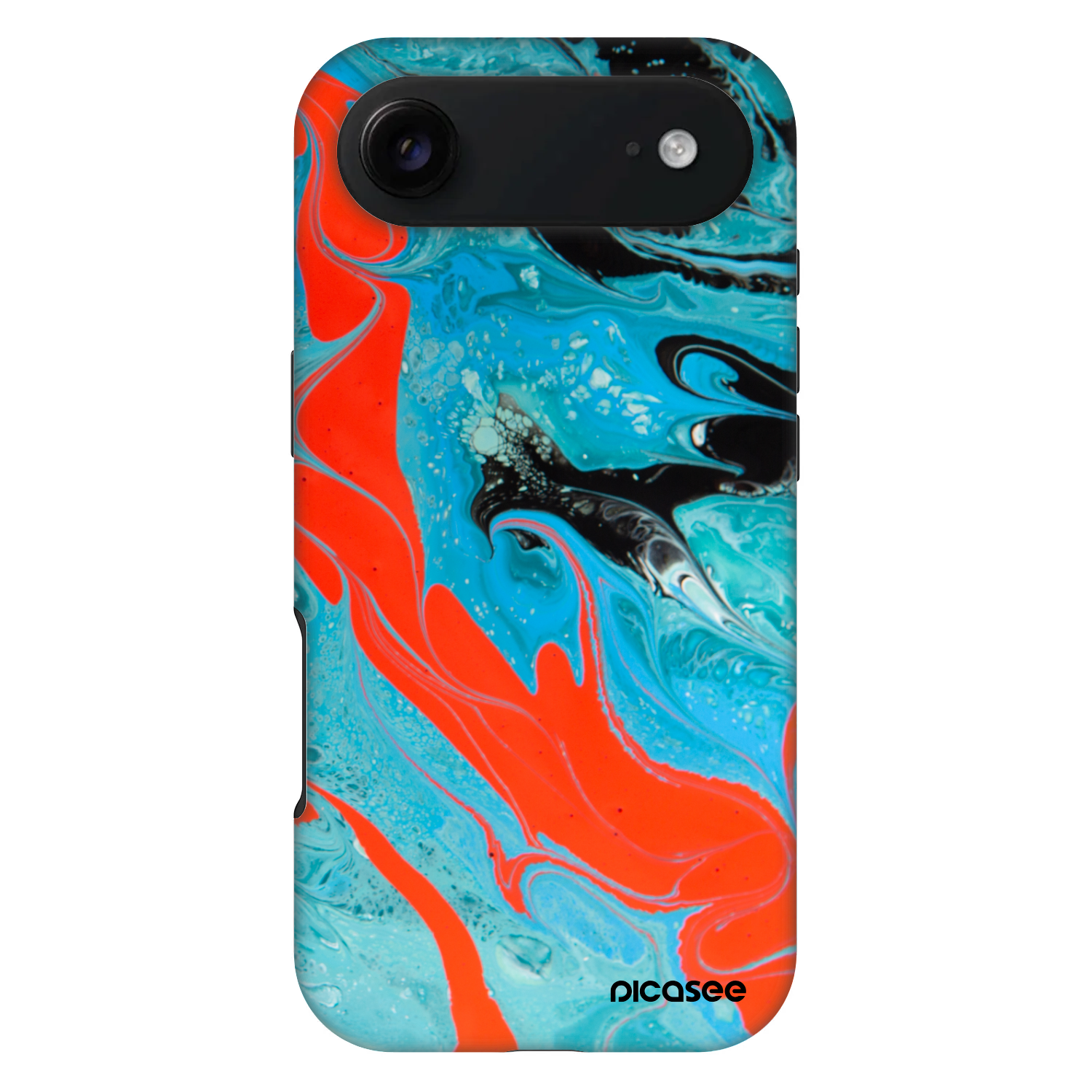 Picasee Fashion Case MagSafe für Apple iPhone Air - Blue Magma