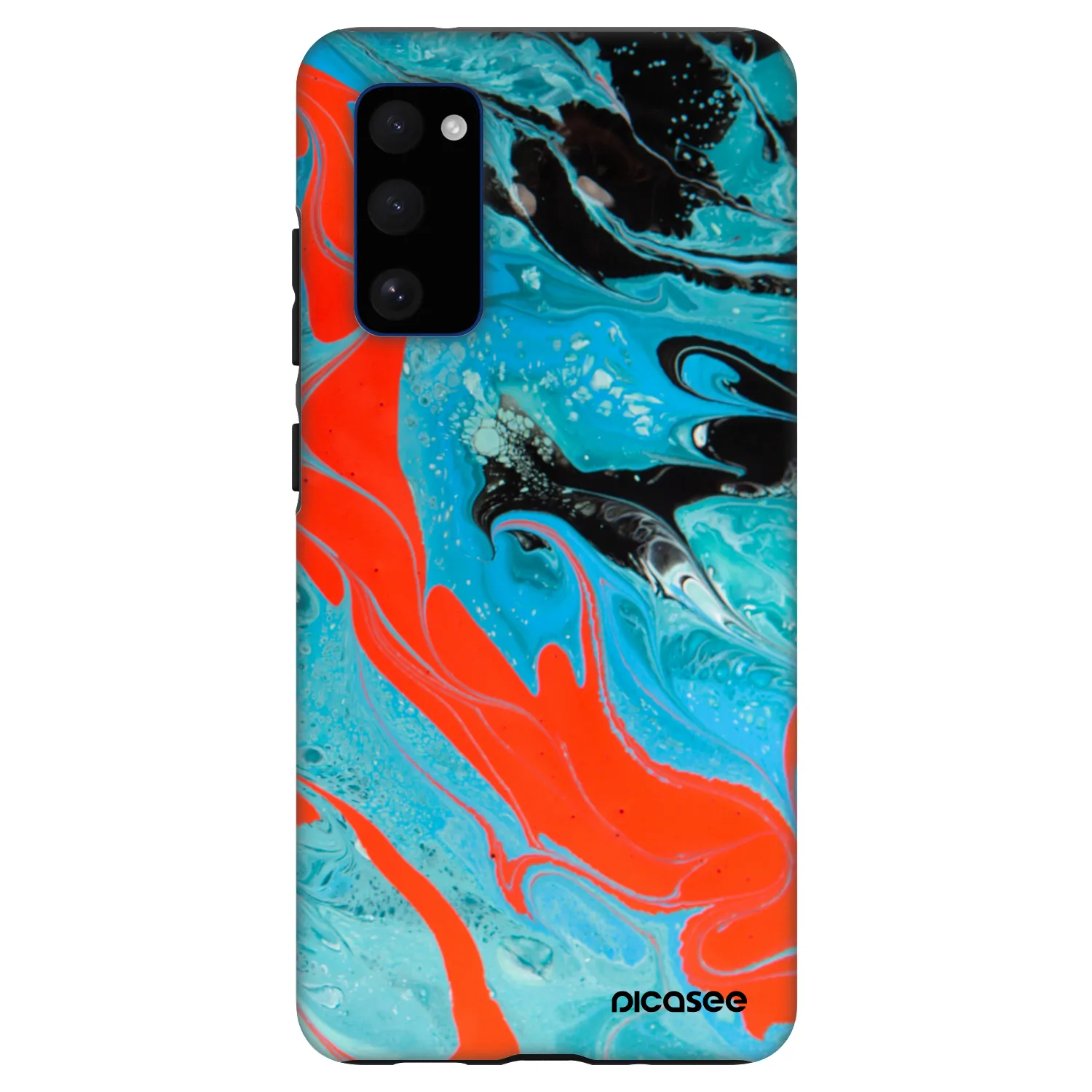 Picasee Fashion Case für Samsung Galaxy S20 FE - Blue Magma