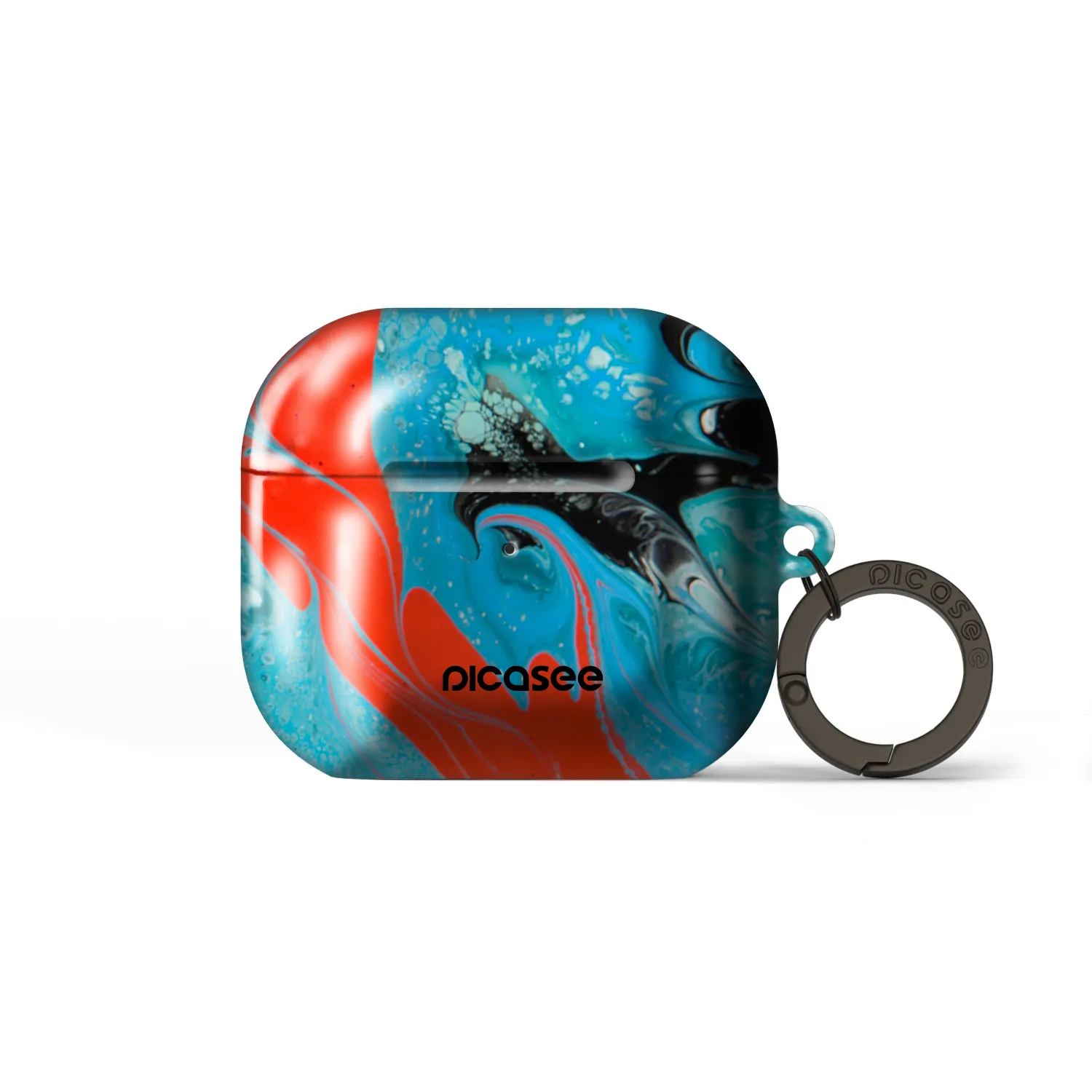 Picasee Obal pro Apple AirPods 3 - Blue Magma