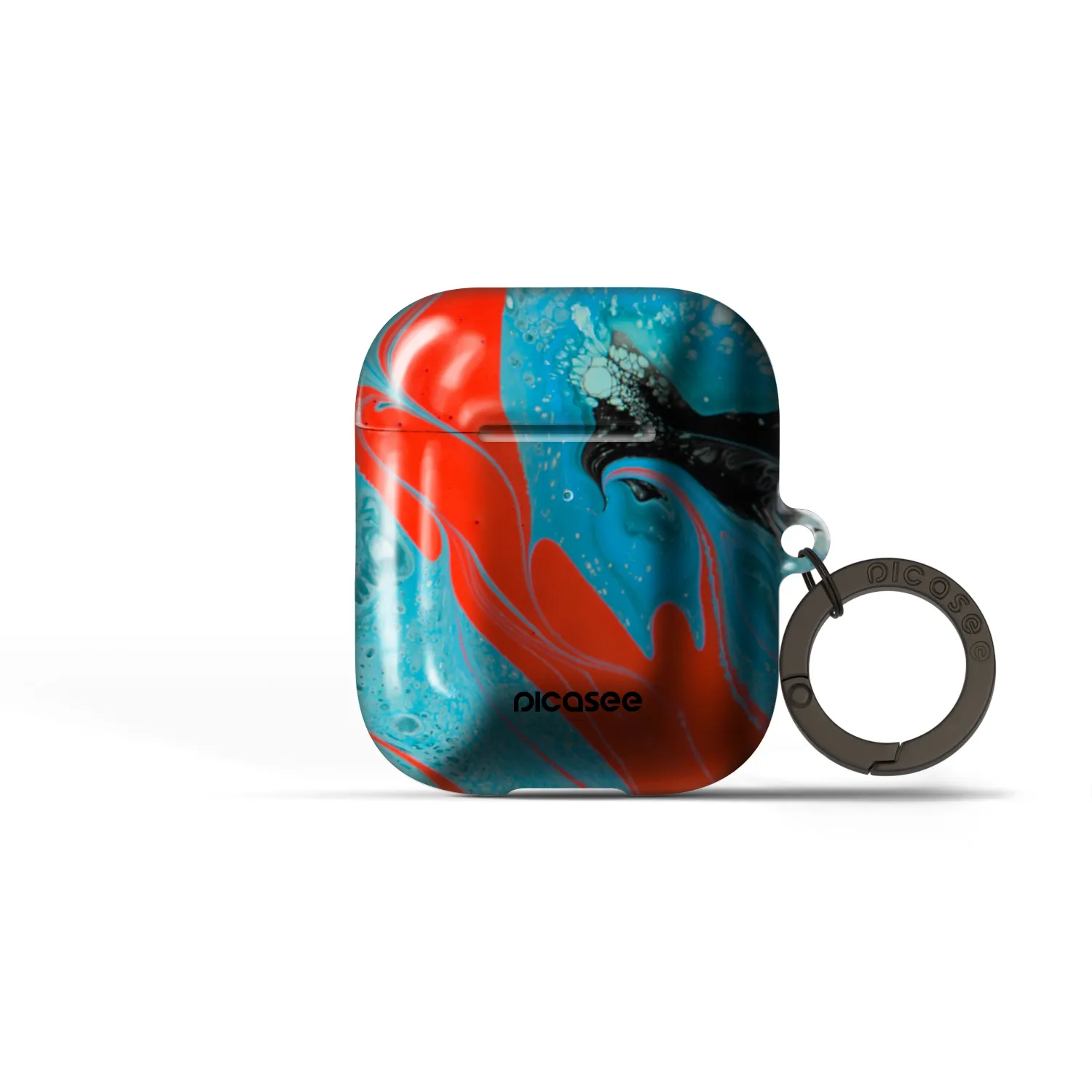 Picasee Obal pro Apple AirPods 1 - Blue Magma