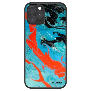 Picasee ULTIMATE CASE für Apple iPhone 12 Pro Max - Blue Magma