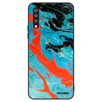 Hülle für Samsung Galaxy A70 A705F - Blue Magma