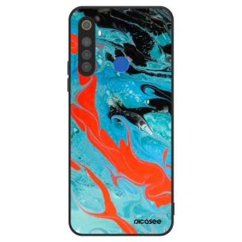 Picasee ULTIMATE CASE für Realme 5 - Blue Magma