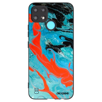 Hülle für Realme C21 - Blue Magma