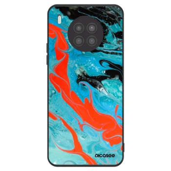 Hülle für Huawei Nova 8i - Blue Magma