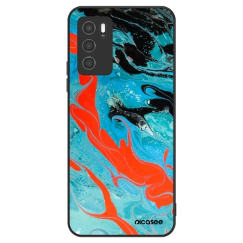 Hülle für OPPO A16s - Blue Magma