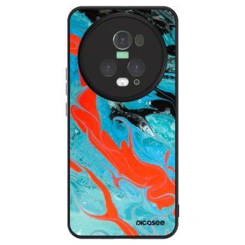 Hülle für Honor Magic5 Pro - Blue Magma