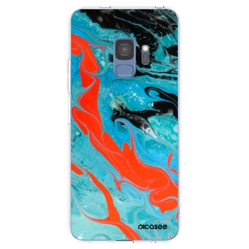 Hülle für Samsung Galaxy S9 G960F - Blue Magma