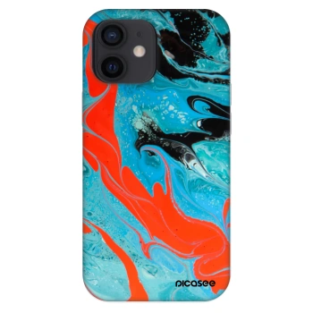 Hülle für Apple iPhone 12 mini - Blue Magma