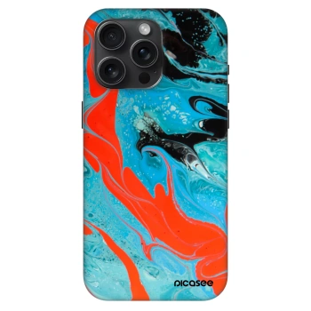 Hülle für Apple iPhone 15 Pro Max - Blue Magma