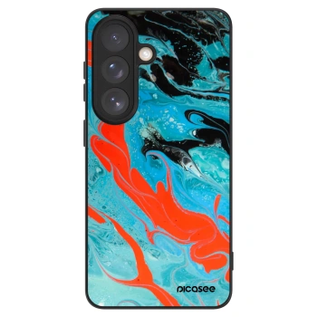 Picasee ULTIMATE CASE für Samsung Galaxy S26 - Blue Magma
