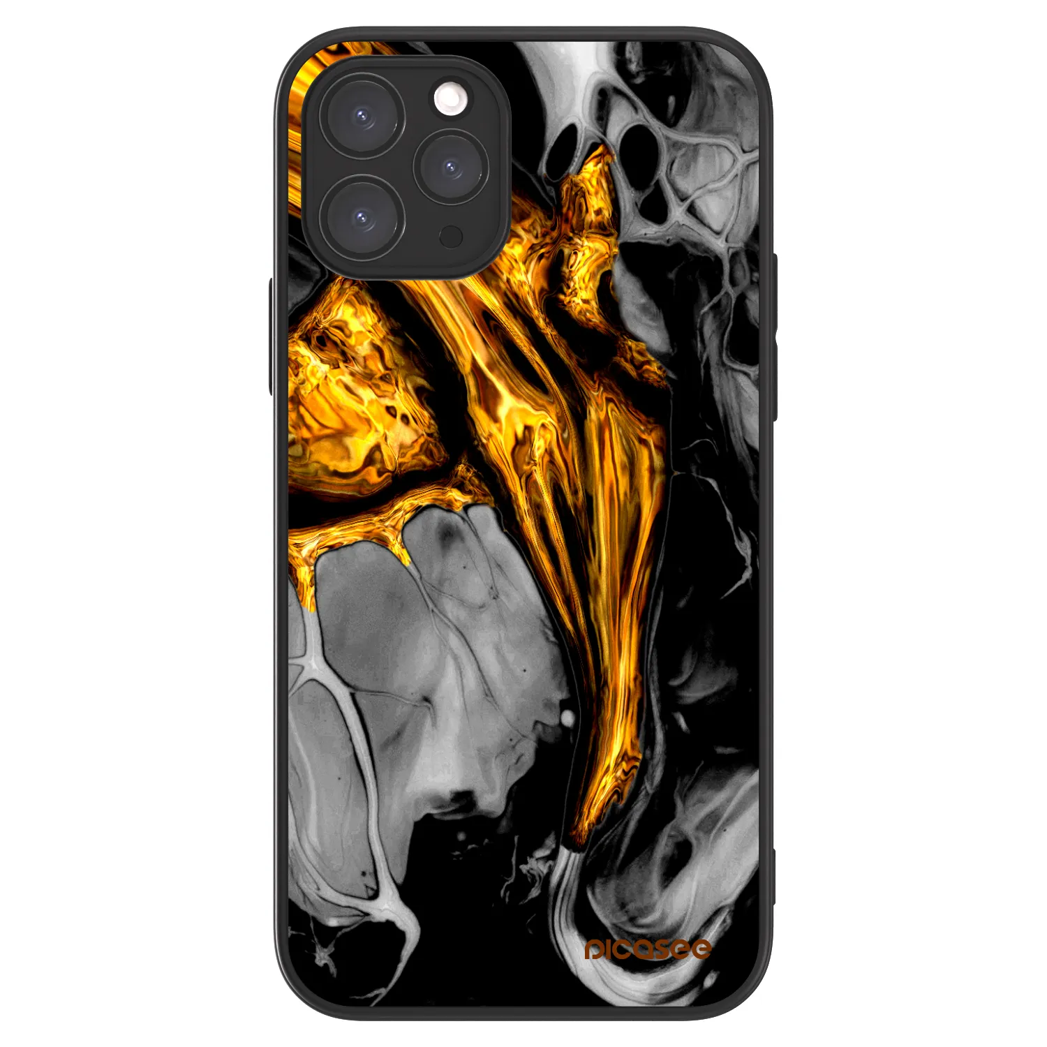 Picasee ULTIMATE CASE für Apple iPhone 11 Pro - Black Gold