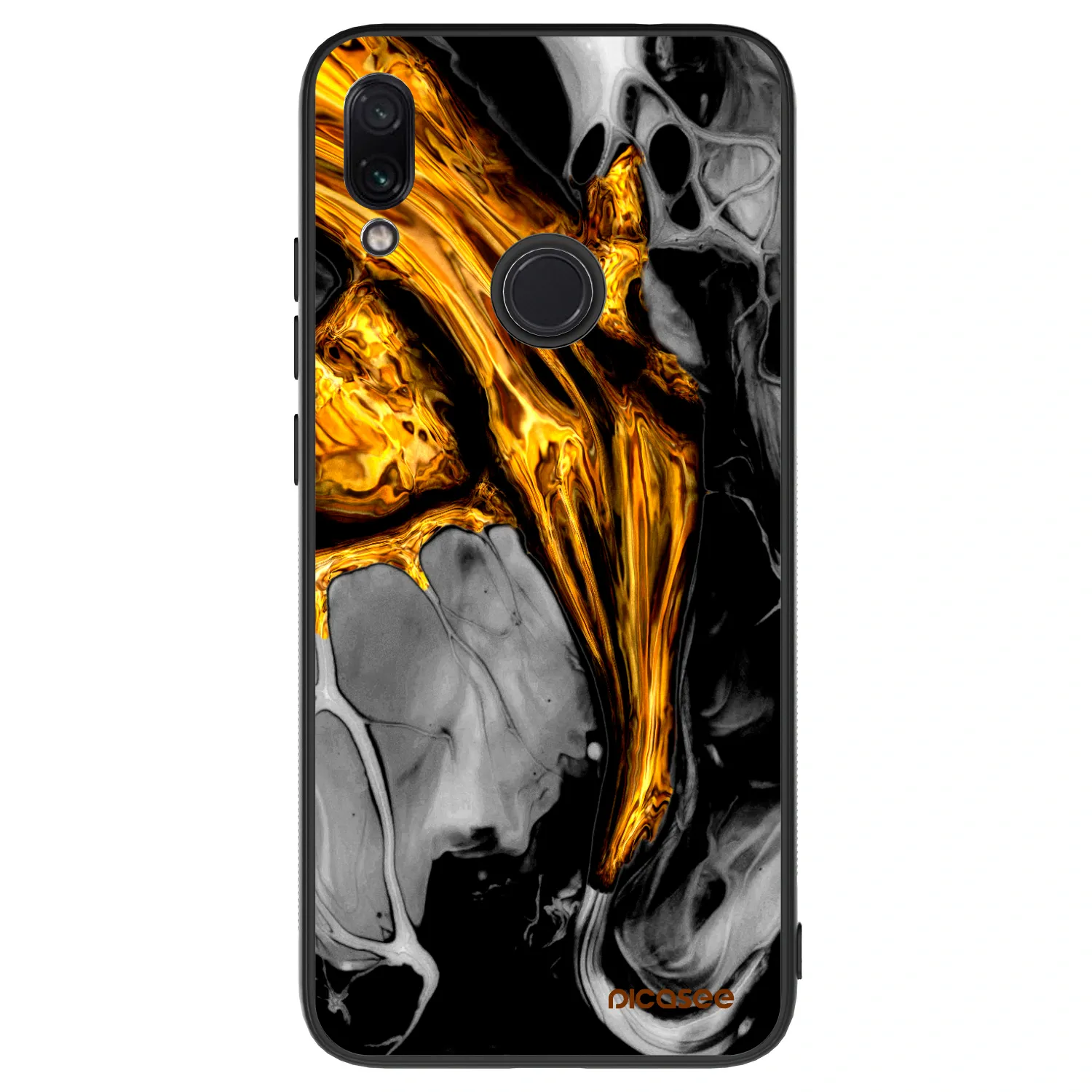 Picasee ULTIMATE CASE für Xiaomi Redmi Note 7 - Black Gold
