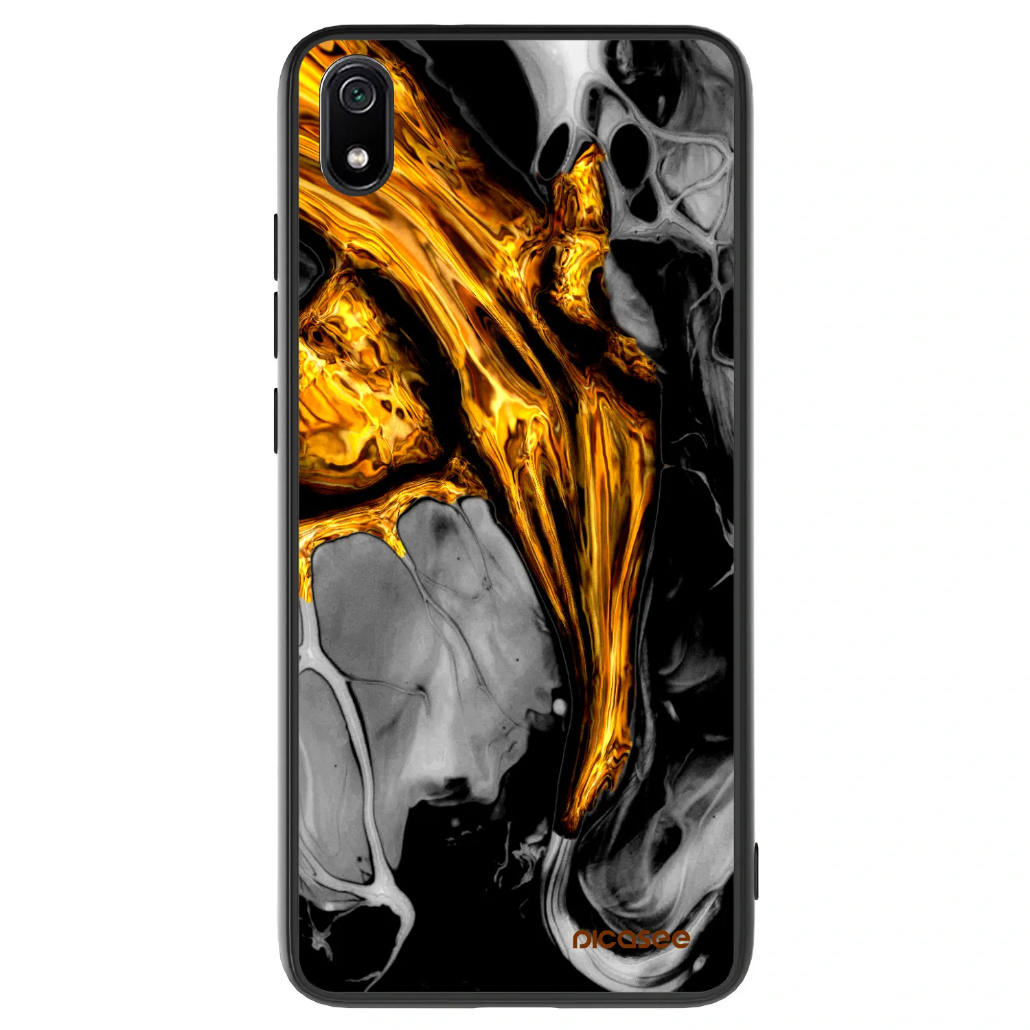 Picasee ULTIMATE CASE für Xiaomi Redmi 7A - Black Gold