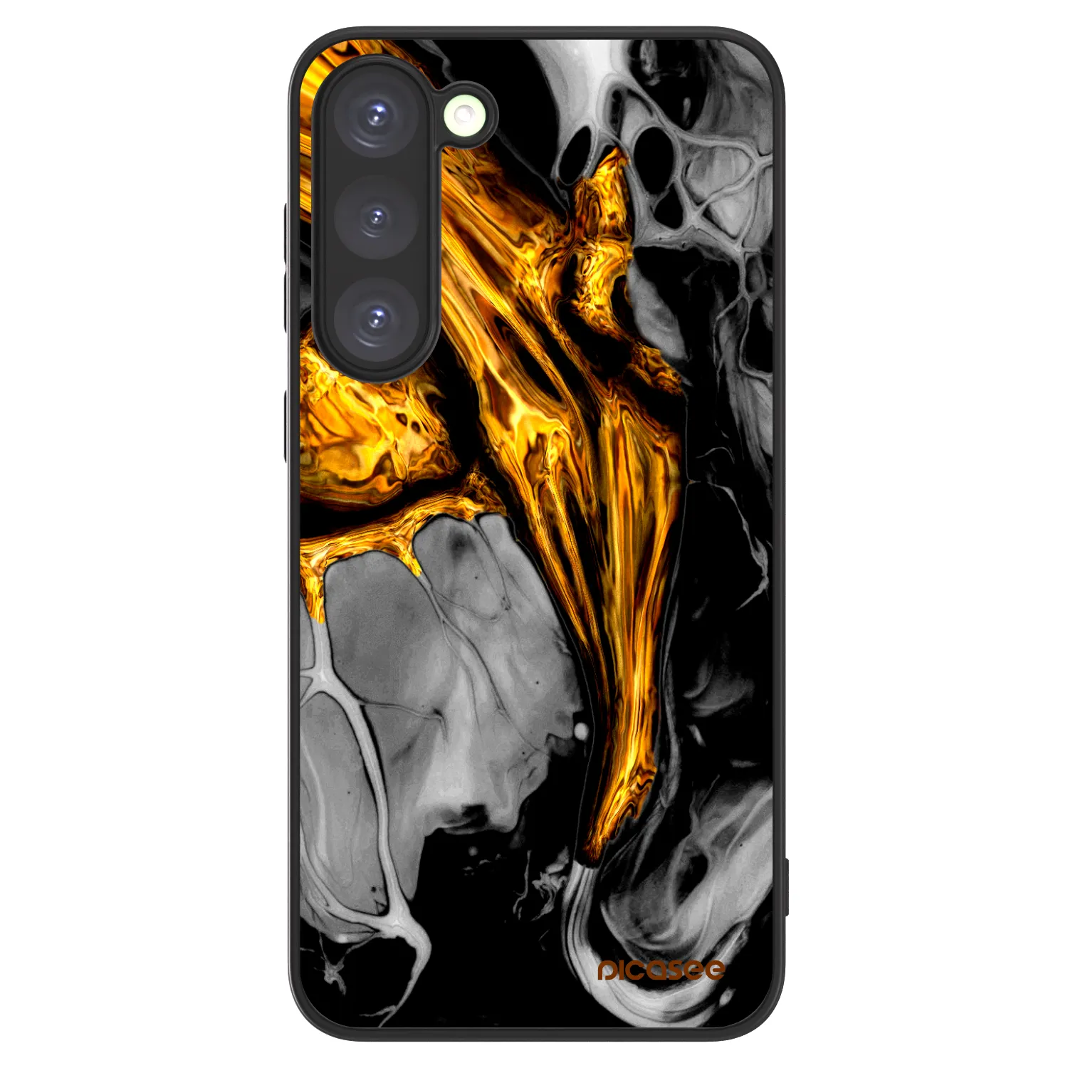 Picasee ULTIMATE CASE für Samsung Galaxy S23+ 5G - Black Gold