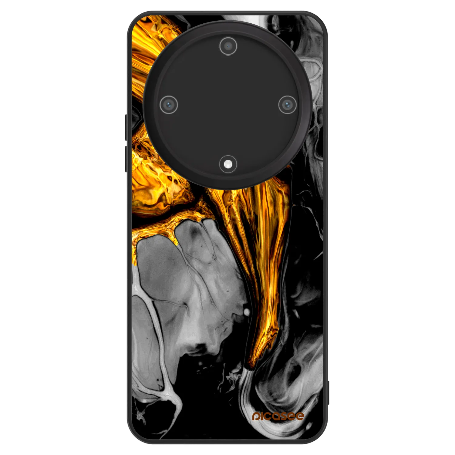 Picasee ULTIMATE CASE für Honor Magic5 Lite 5G - Black Gold