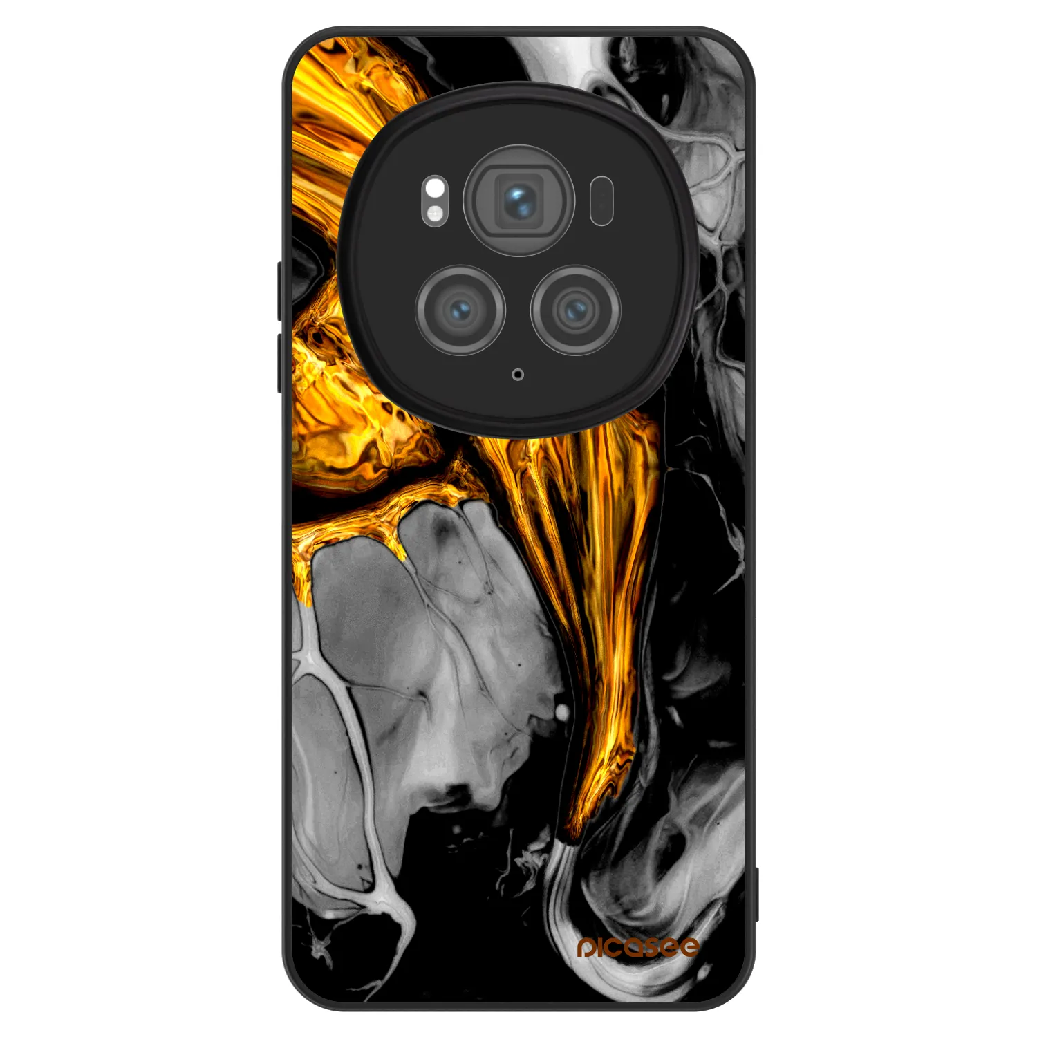Picasee ULTIMATE CASE für Honor Magic6 Pro - Black Gold