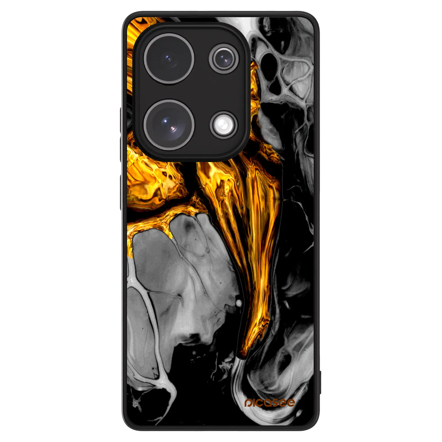 Picasee ULTIMATE CASE für Xiaomi Redmi Note 13 Pro 4G - Black Gold