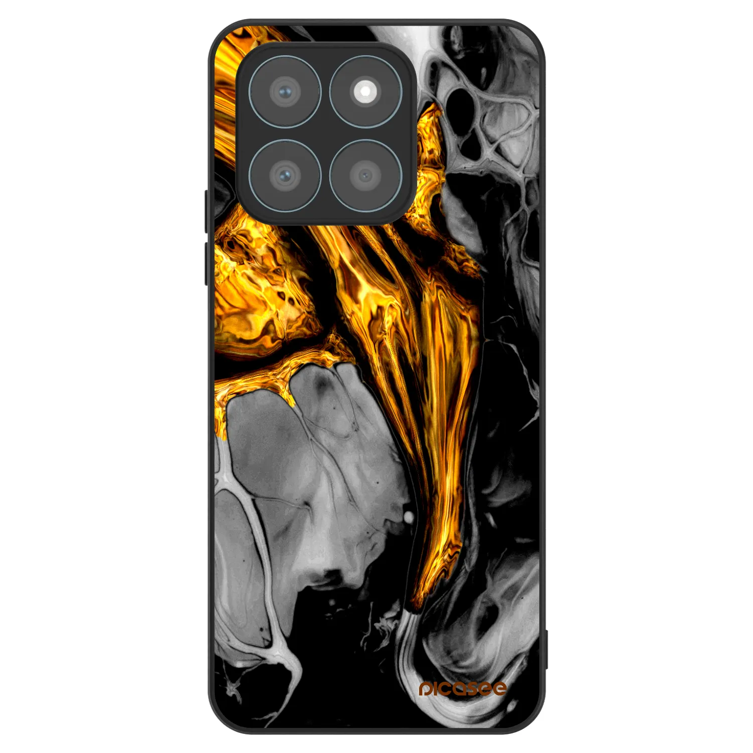 Picasee ULTIMATE CASE für Honor X8b - Black Gold