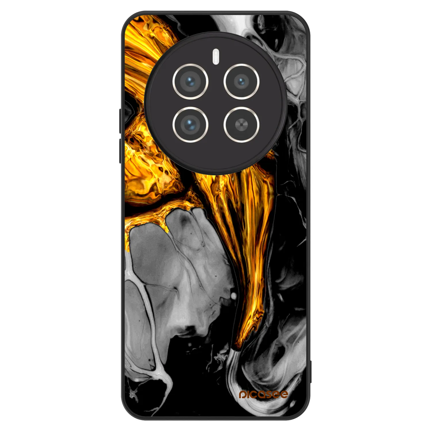 Picasee ULTIMATE CASE für Realme 12 Pro 5G - Black Gold