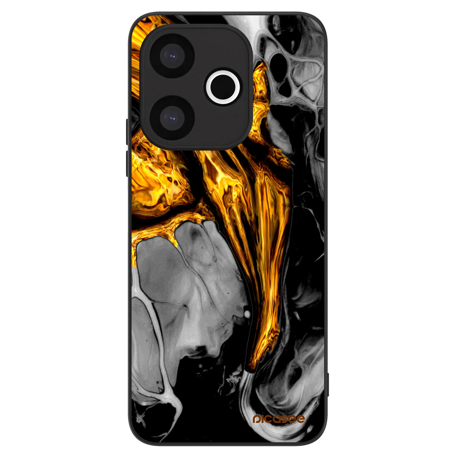Picasee ULTIMATE CASE für Xiaomi Redmi 13 4G - Black Gold