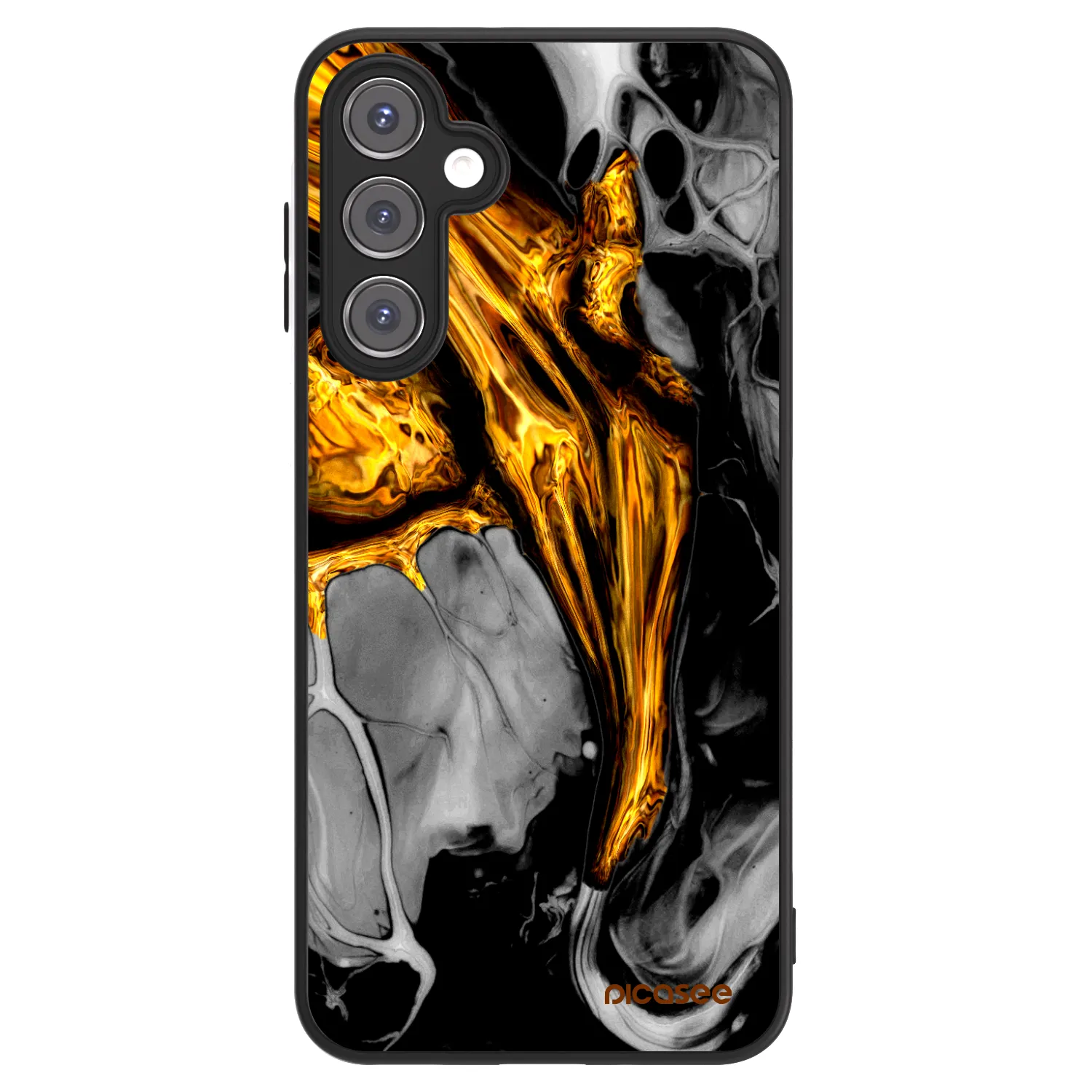 Picasee ULTIMATE CASE für Samsung Galaxy A16 5G - Black Gold