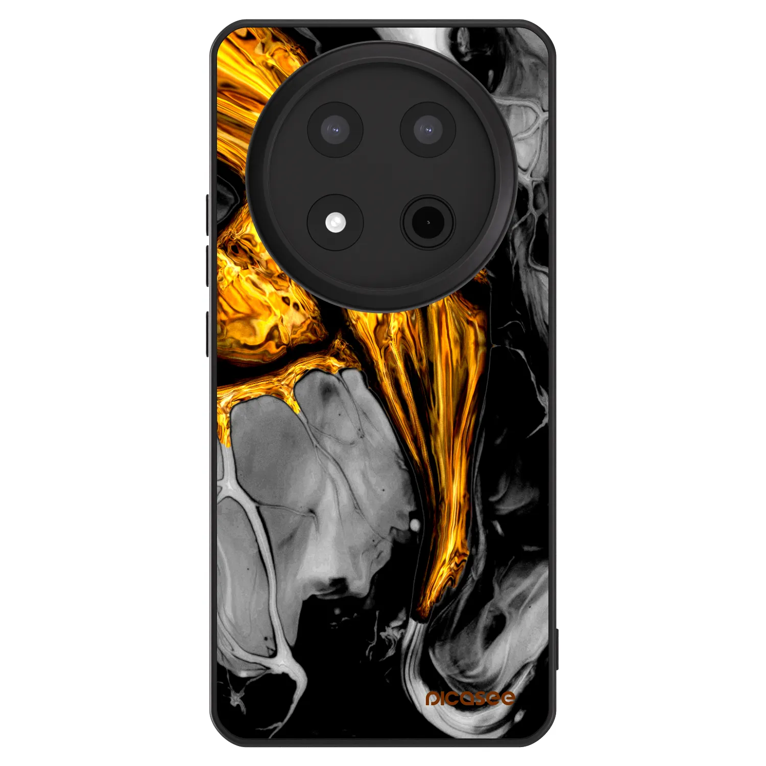 Picasee ULTIMATE CASE für Honor Magic7 Lite 5G - Black Gold