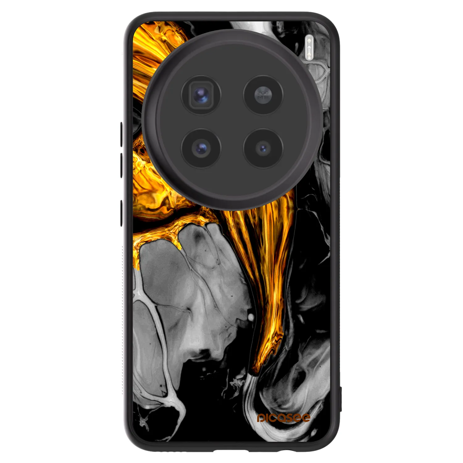 Picasee ULTIMATE CASE für Vivo X200 Pro - Black Gold